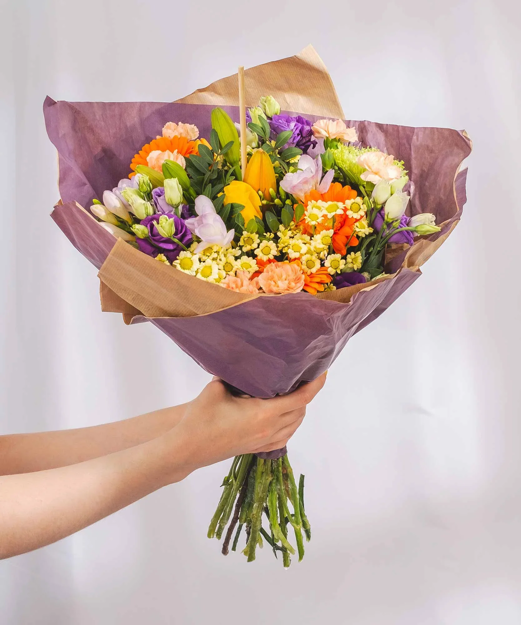 image of delivered bouquet